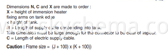 FLUORATED IMMERSION HEATERS 2